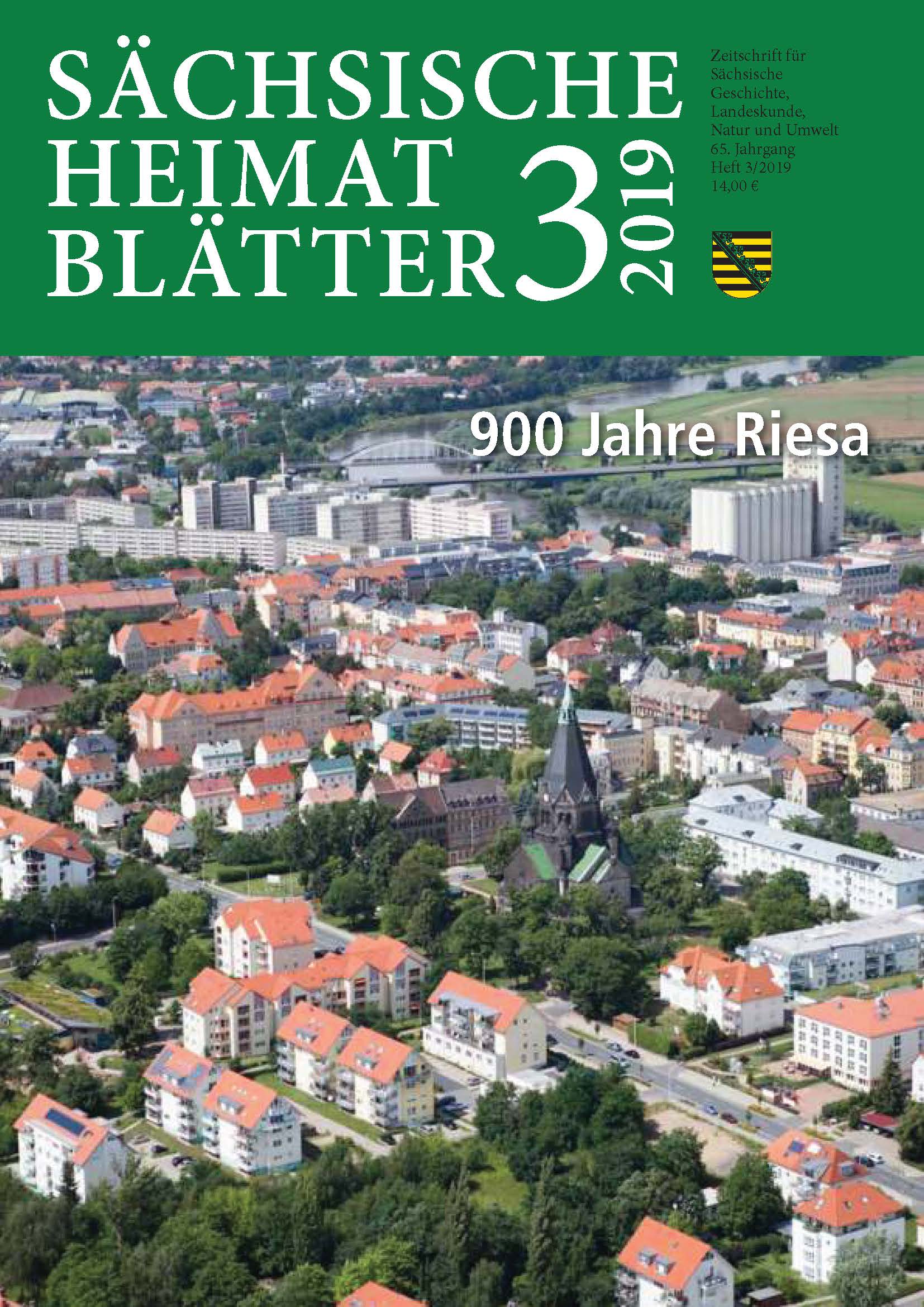 Cover der Sächsischen Heimatblätter